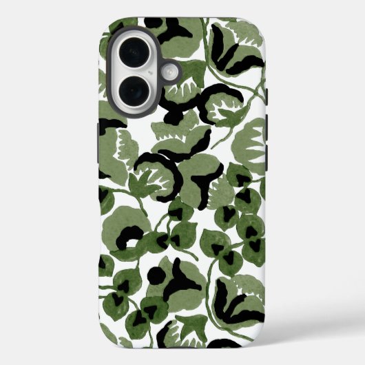 Coques Case-Mate iPhone Sweet Pea (Olive) Fine Art (Verso)