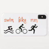 Coques Case-Mate iPhone Swim Bike (Dos (Horizontal))
