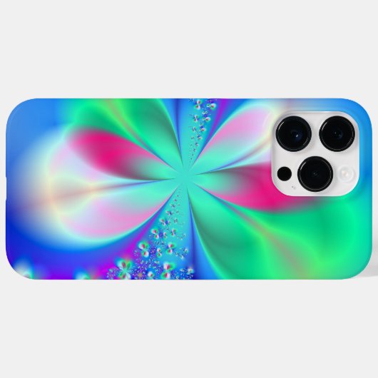 Coques Case-Mate iPhone Sylph's Dance Fractal Art (Verso (horizontal))