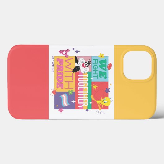 Coques Case-Mate iPhone SYLVESTER™ & TWEETY™| Nous combattons Avec Fierté (Verso (horizontal))