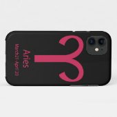 Coques Case-Mate iPhone Symbole Aries (Dos (Horizontal))