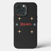 Coques Case-Mate iPhone Symbole astrologique Aquarius (Verso)