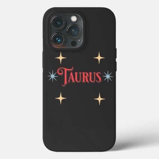 Coques Case-Mate iPhone Symbole astrologique de Taurus (Verso)