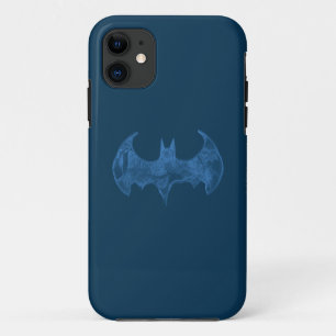 Case-Mate iPhone Case Symbole Batman Livre de croquis - Logo bleu clai