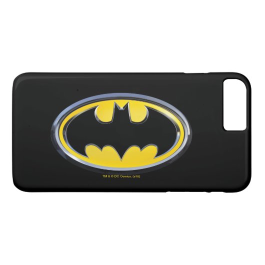 Coques Case-Mate iPhone Symbole Batman | Logo classique (Dos (Horizontal))