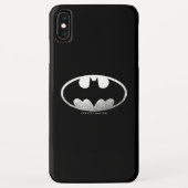 Coques Case-Mate iPhone Symbole Batman | Logo Grainy (Dos)