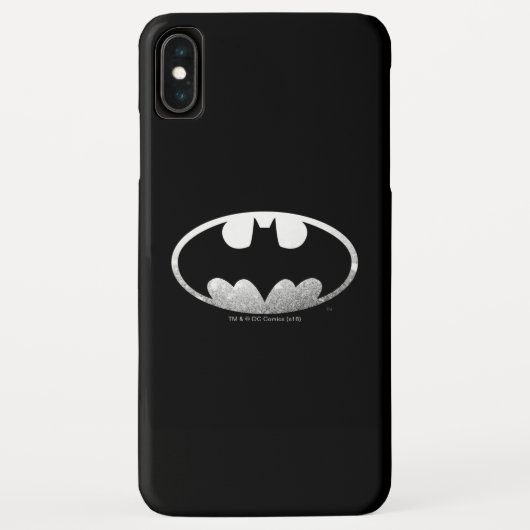Coques Case-Mate iPhone Symbole Batman | Logo Grainy (Dos)