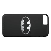 Coques Case-Mate iPhone Symbole Batman | Logo Grainy (Dos (Horizontal))