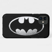 Coques Case-Mate iPhone Symbole Batman | Logo Grainy (Dos (Horizontal))