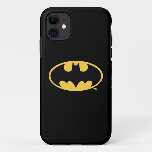 Coques Case-Mate iPhone Symbole Batman | Logo ovale (Dos)
