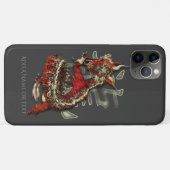 Coques Case-Mate iPhone Symbole chinois rouge chanceux de dragon (Dos (Horizontal))