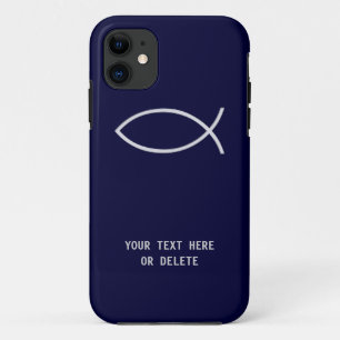 Coque iPhone 11 Symbole chrétien de poissons