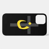 Coques Case-Mate iPhone Symbole chrétien Nazaréen Solidarité et Croix (Verso (horizontal))