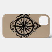 Coques Case-Mate iPhone Symbole : Compass (Verso (horizontal))