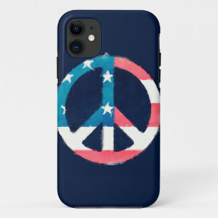 COQUE Case-Mate POUR iPhone SYMBOLE DE LA PAIX AMÉRICAINE