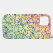 Coques Case-Mate iPhone SYMBOLE DE LA PAIX arc-en-ciel (Verso (horizontal))