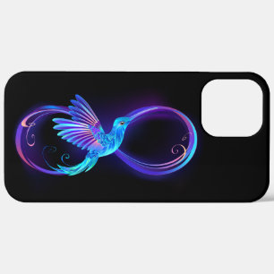 Case-Mate iPhone Case Symbole de Neon Infinity par Glowing Hummingbird