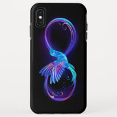 Coques Case-Mate iPhone Symbole de Neon Infinity par Glowing Hummingbird (Dos)