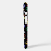 Coques Case-Mate iPhone Symbole de paix, Fleurs & Coeurs (Verso / Gauche)