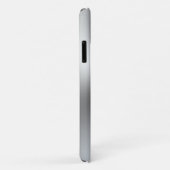 Coques Case-Mate iPhone Symbole de paix graphique dégradé en acier (Dos/Droite)