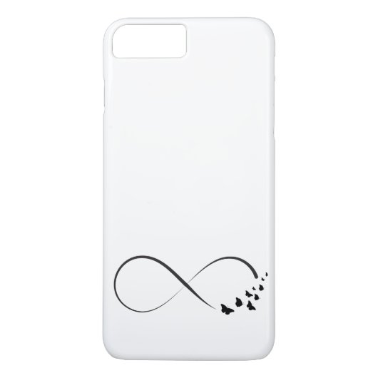 Coques Case-Mate iPhone Symbole de papillon d'infini (Dos)