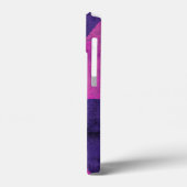 Coques Case-Mate iPhone Symbole de rayonnement rouge défraîchi (Verso / Gauche)