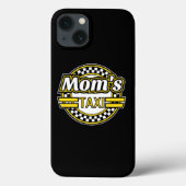 Coques Case-Mate iPhone Symbole de taxi de maman (Verso)