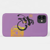 Coques Case-Mate iPhone Symbole de tigre pourpre Chinoiserie Chic (Dos (Horizontal))