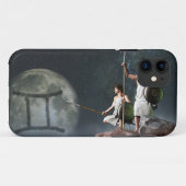 Coques Case-Mate iPhone Symbole de zodiaque de Gémeaux (Dos (Horizontal))