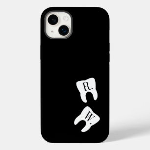 Coques Pour iPhone Symbole dentaire des dents paraphé personnalisé