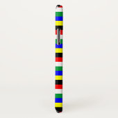 Coques Case-Mate iPhone Symbole des lignes du drapeau sud-africain (Dos/Droite)