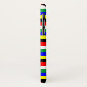 Coques Case-Mate iPhone Symbole des lignes du drapeau sud-africain (Dos/Gauche)