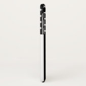 Coques Case-Mate iPhone symbole des pompiers de la police de la ligne roug (Dos/Gauche)