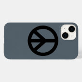 Coques Case-Mate iPhone Symbole des signes de paix (Verso (horizontal))