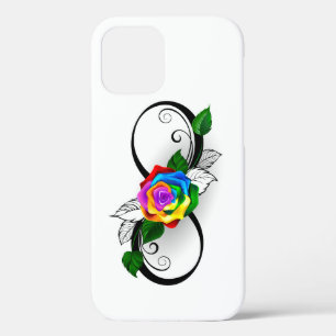 Case-Mate iPhone Case Symbole d'infini avec rose arc-en-ciel
