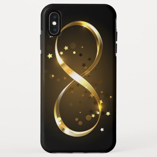 Coques Case-Mate iPhone Symbole d'infini doré (Dos)