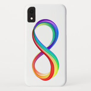 Case-Mate iPhone Case Symbole d'infinité arc-en-ciel stratifié