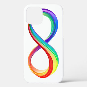 Case-Mate iPhone Case Symbole d'infinité arc-en-ciel stratifié