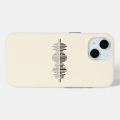 Coques Case-Mate iPhone Symbole d'onde sonore Livres (Verso (horizontal))