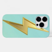 Coques Case-Mate iPhone Symbole du boulon de foudre (Verso (horizontal))