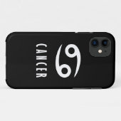 Coques Case-Mate iPhone Symbole du cancer du zodiaque (Dos (Horizontal))
