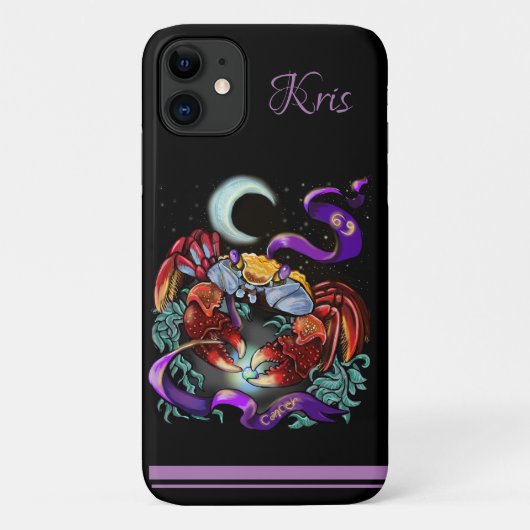 Coques Case-Mate iPhone Symbole du cancer du zodiaque (Dos)