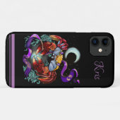 Coques Case-Mate iPhone Symbole du cancer du zodiaque (Dos (Horizontal))
