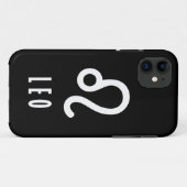 Coques Case-Mate iPhone Symbole du zodiaque de Leo (Dos (Horizontal))