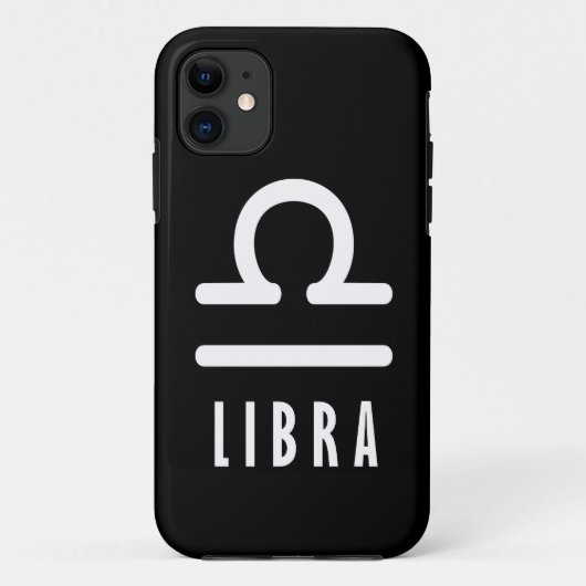 Coques Case-Mate iPhone Symbole du zodiaque Libra (Dos)