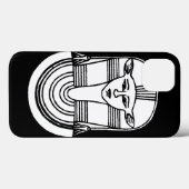 Coques Case-Mate iPhone Symbole égyptien : Hathor (Verso (horizontal))