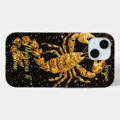 Coques Case-Mate iPhone Symbole étoile Scorpio (Verso (horizontal))