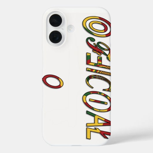 Coques Case-Mate iPhone Symbole Féminin "OFFICIEL" inversé | Minimalisme G (Verso)