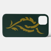 Coques Case-Mate iPhone Symbole floral TAURIEL™ (Verso (horizontal))