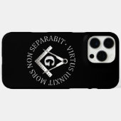 Coques Case-Mate iPhone Symbole franc-maçonnerie (Verso (horizontal))